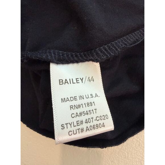 Bailey 44 Black Cold Shoulder Top – Size M – Sleek Minimalist Chic ✨ - Picture 6 of 6